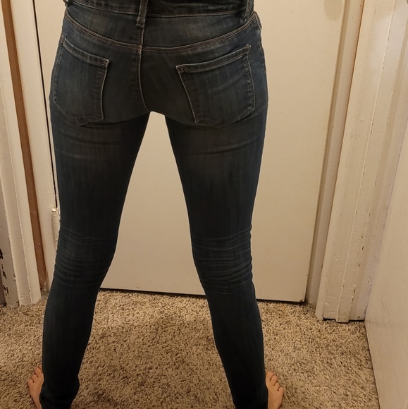 Skinny blue washed out look jeans size 1 - Picture 12 of 12